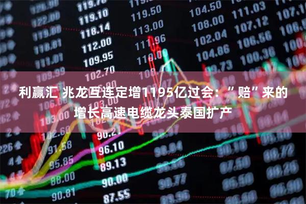 利赢汇 兆龙互连定增1195亿过会：”赔”来的增长高速电缆龙头泰国扩产